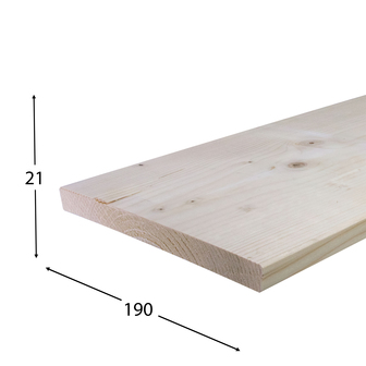 Nord.Fichte/Ta.  Glattkantbr.21 x 190 mm 