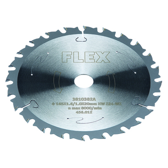 Flex Kreissägeblatt D165 x1,6/1,0x20HM Z=24 WZ       456012