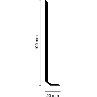 Döllken WL 100 Weichsockelleiste 50 Meter