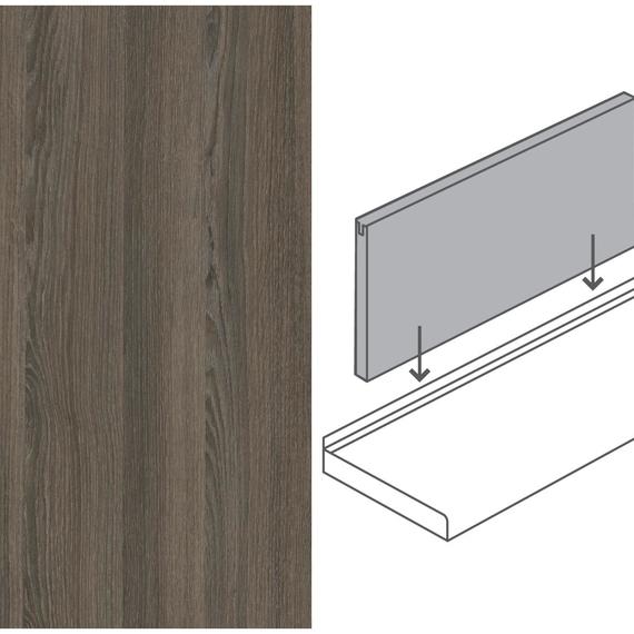 Getalit-Rückwand    305x58,5 cm EI740PMA Chalet Eiche Braun      (NPL-1)