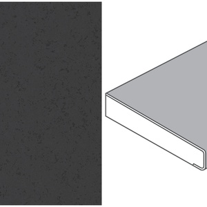 Getalit Arbeitsplatte AF 40/133 A1Ce schwarz