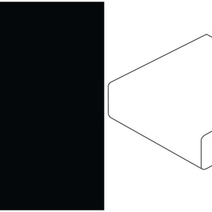 Getalit HPL-Kanten A1Ce schwarz